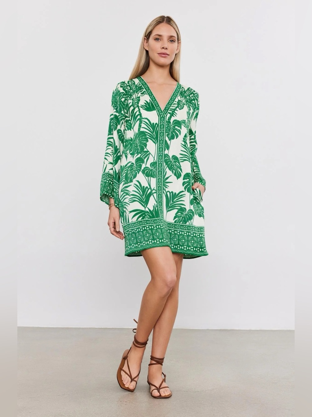 Velvet By Graham & Spencer Palm Dress